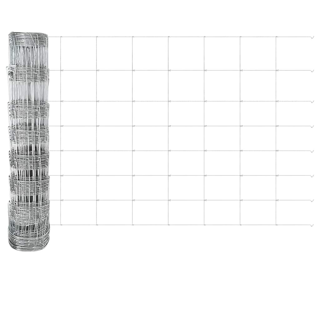 Vild hegn med stolper 25 x 0,8 m (B x H)