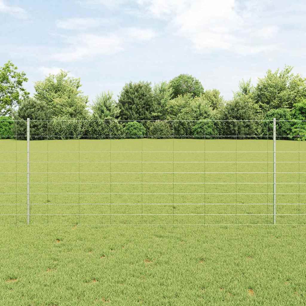 Vild hegn med stolper 25 x 1 m (B x H)