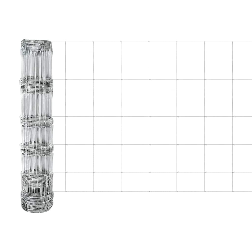 Vild hegn med stolper 50 x 0,8 m (B x H)