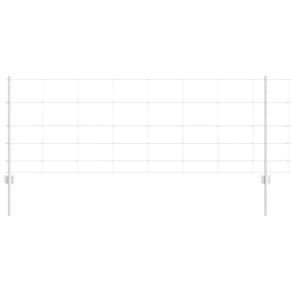 Vild hegn med stolper 50 x 0,8 m (B x H)