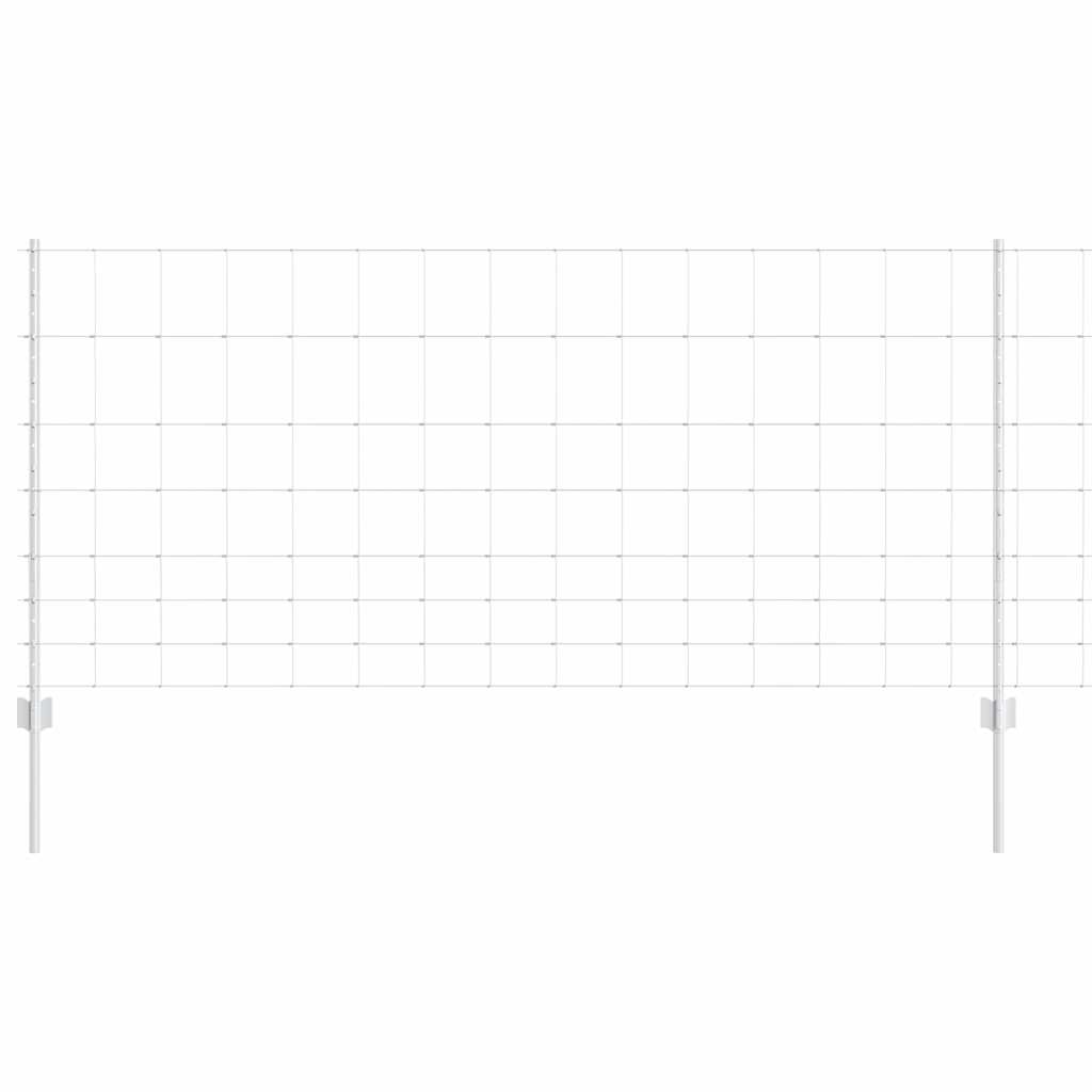 Vild hegn med stolper 50 x 1 m (B x H)