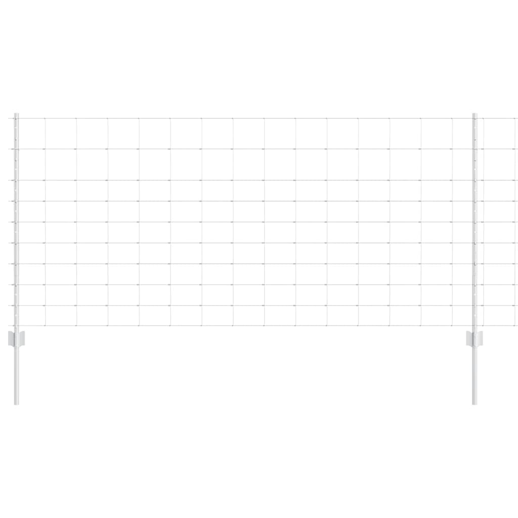 Vild hegn med stolper 50 x 1 m (B x H)
