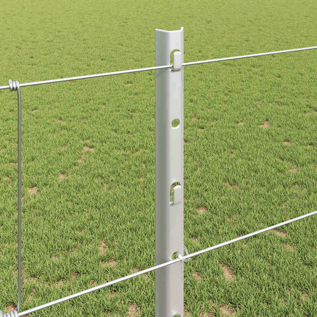 Vild hegn med stolper 50 x 1,2 m (B x H)