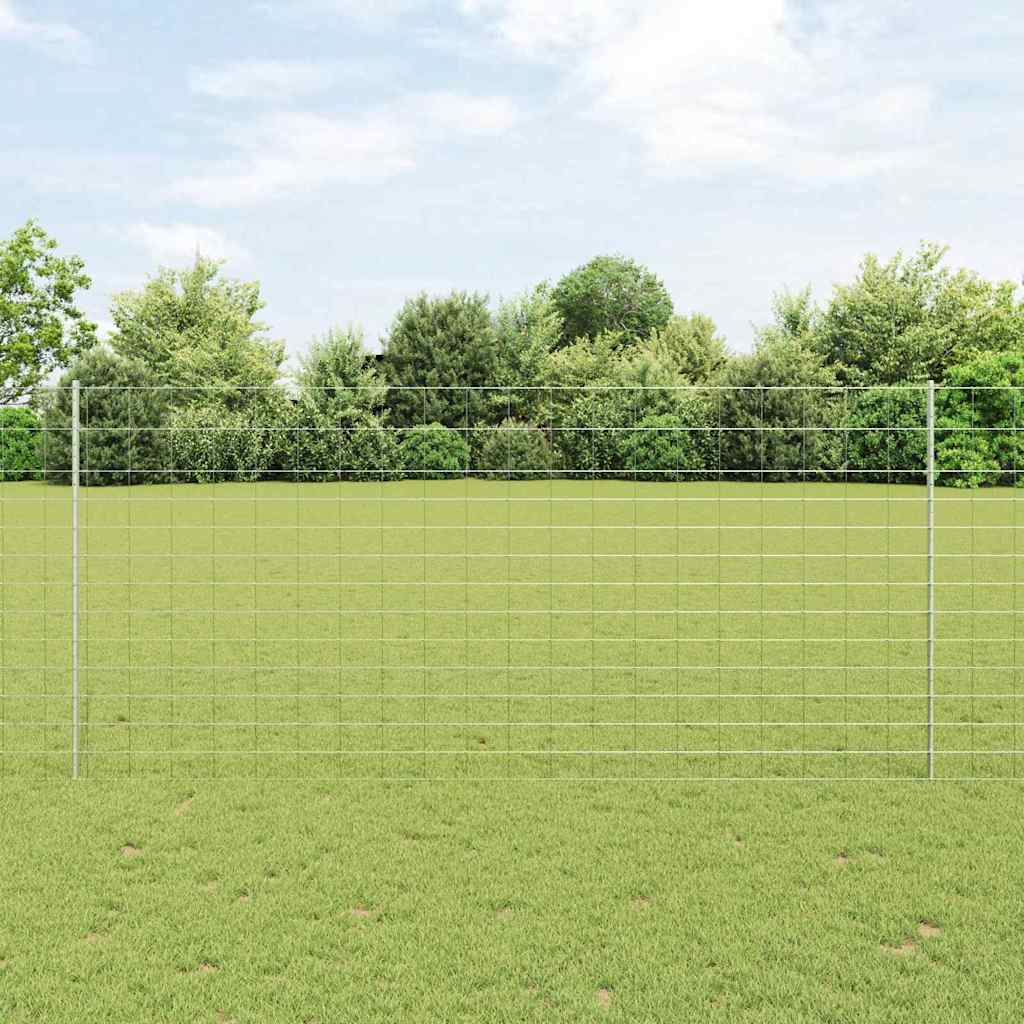 Vild hegn med stolper 50 x 1,4 m (B x H)