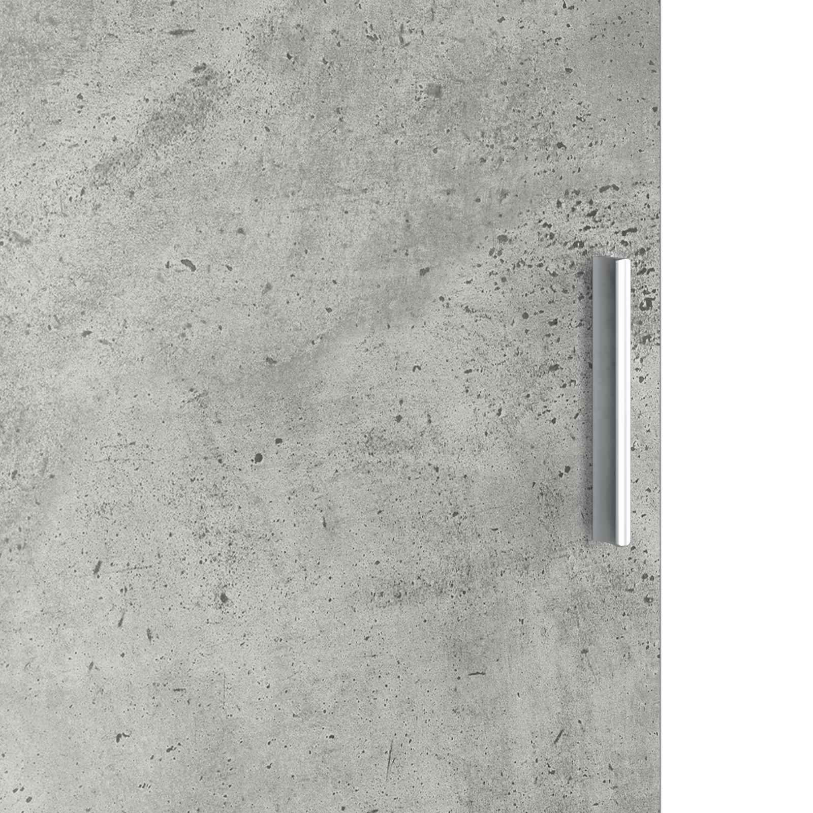 Bord 2 pcs Beton Grå