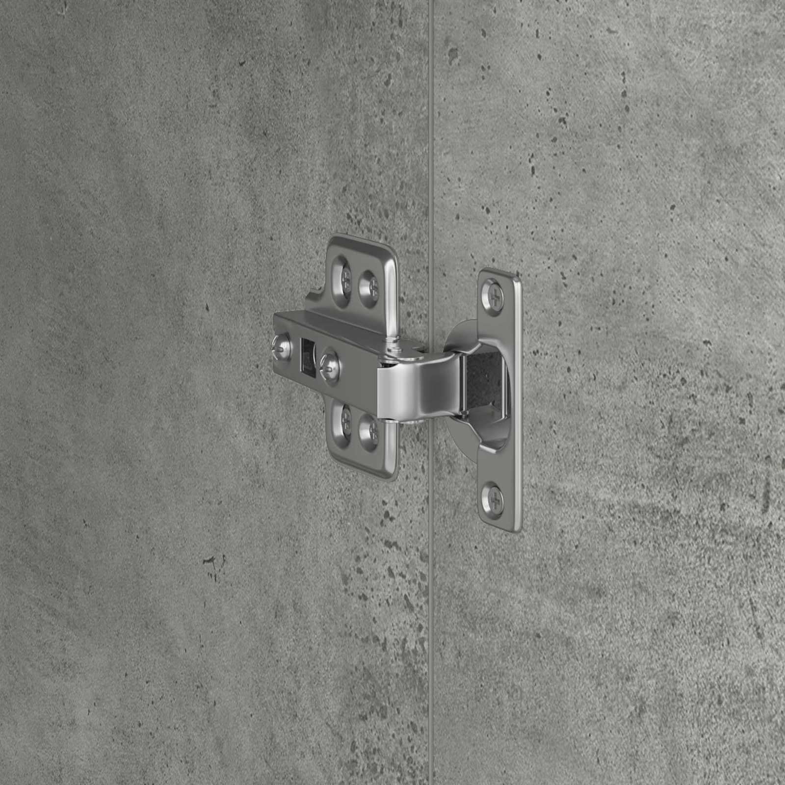 Bord 2 pcs Beton Grå