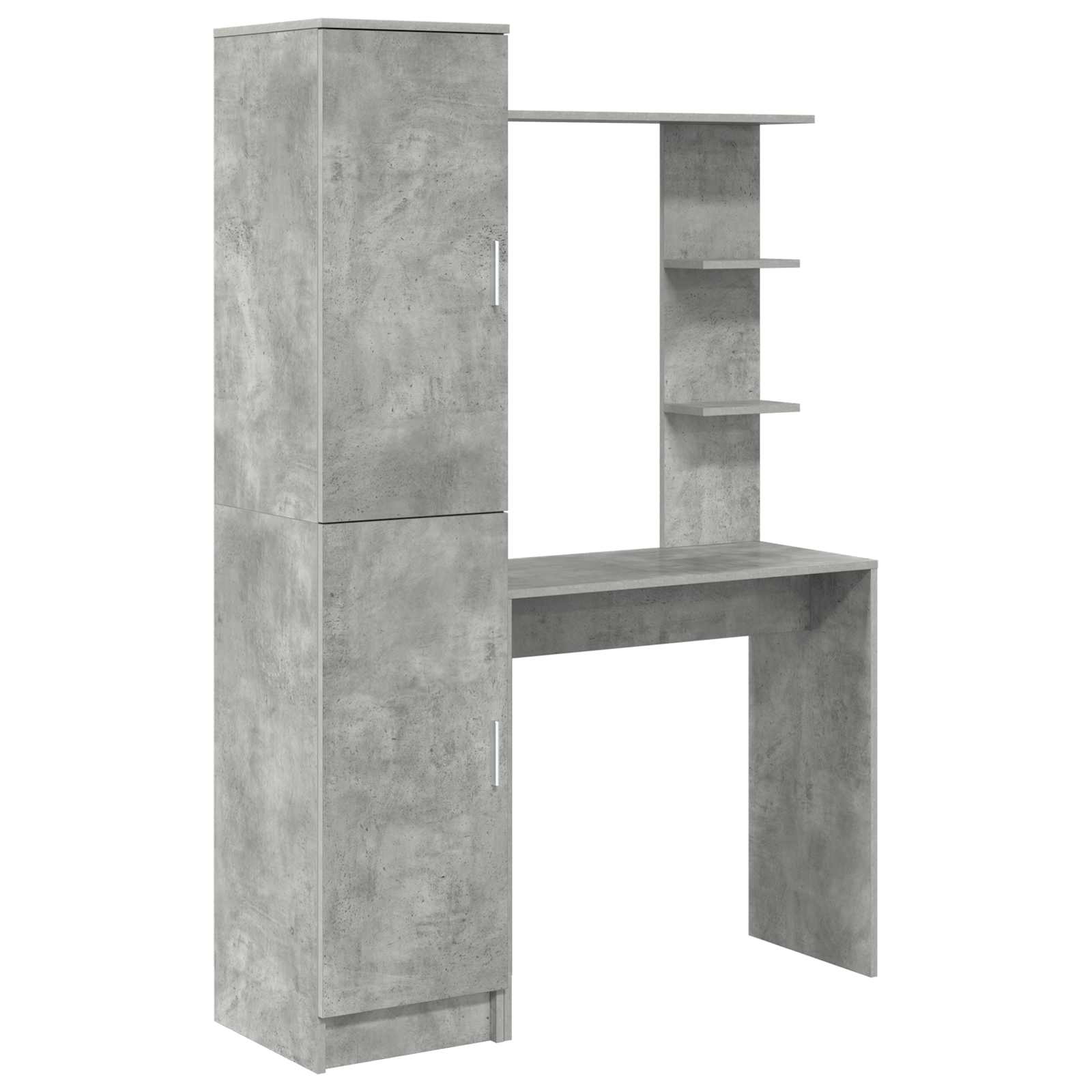 Bord 2 pcs Beton Grå