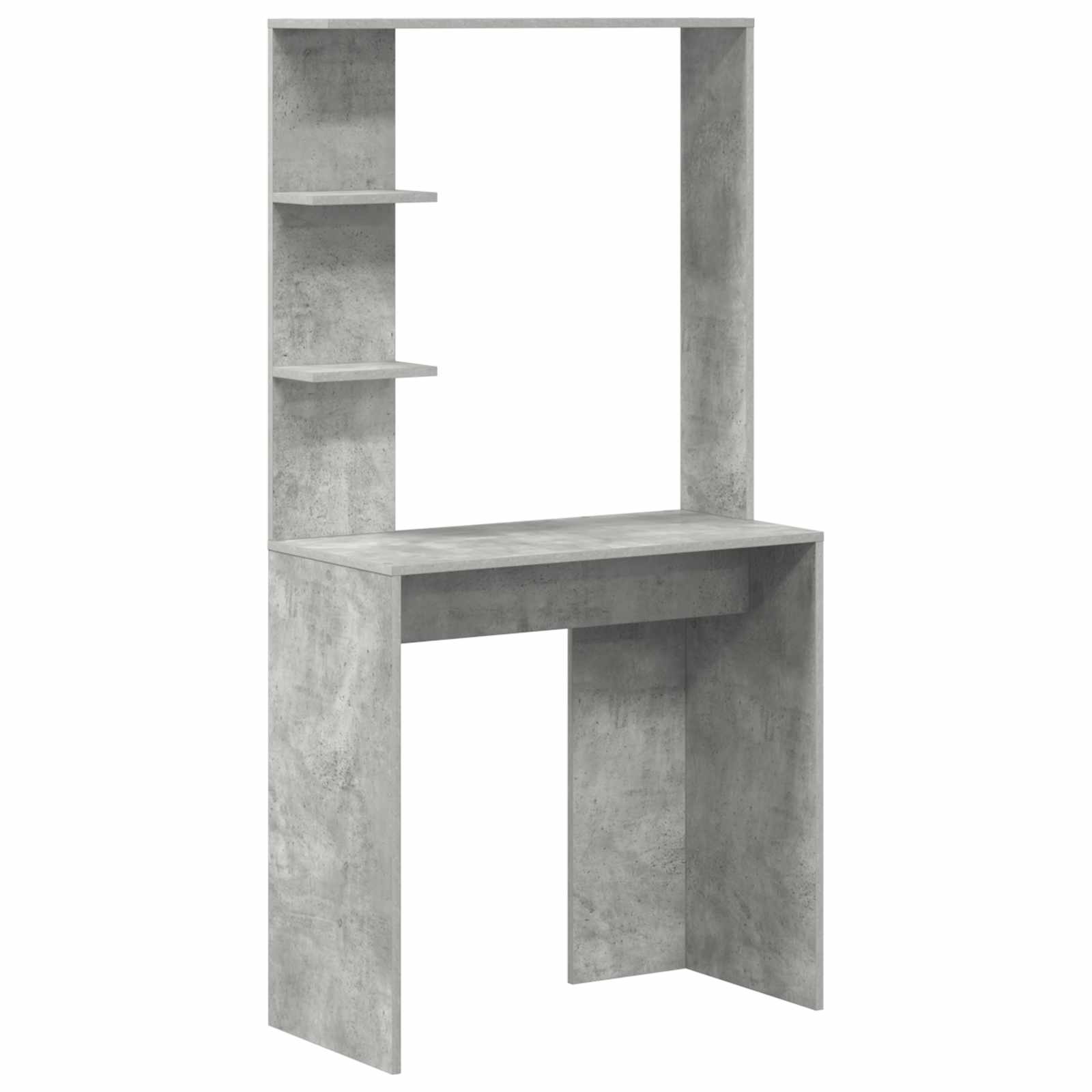 Bord 2 pcs Beton Grå