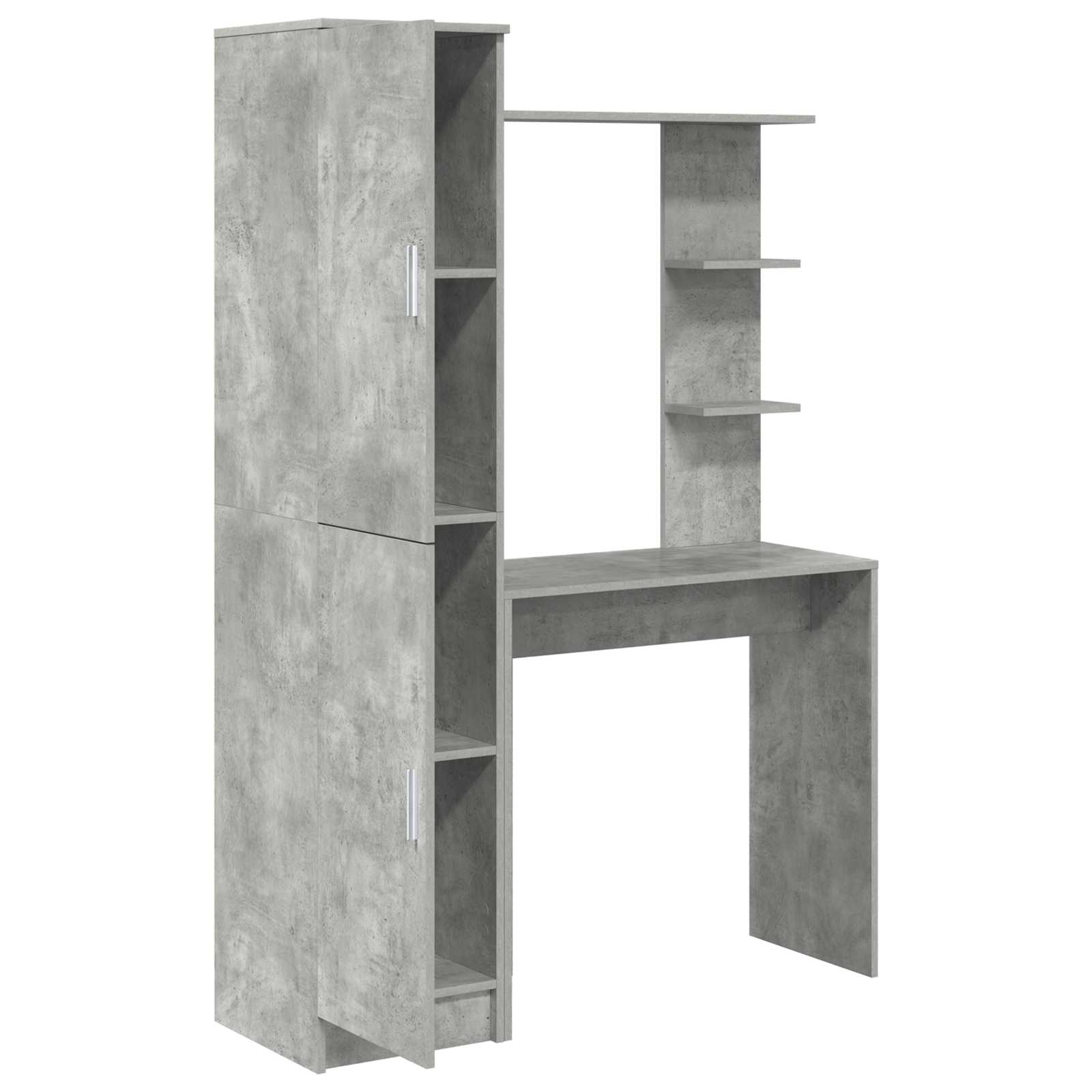 Bord 2 pcs Beton Grå