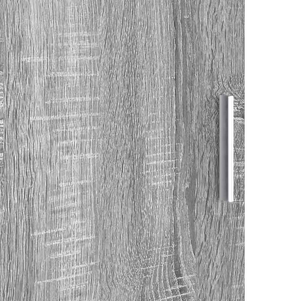 Bord 2 pcs Grå Sonoma