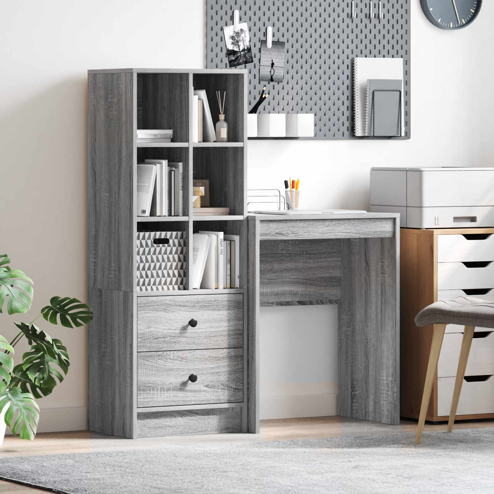 Bord Gr Sonoma 105,5 x 34 x 127 cm 2 stk.