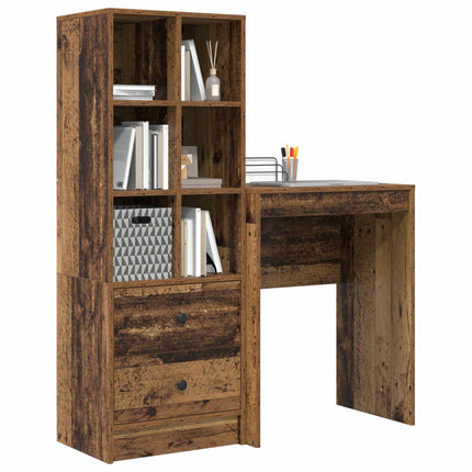 Bord Gammelt træ 105,5 x 34 x 127 cm 2 stk.