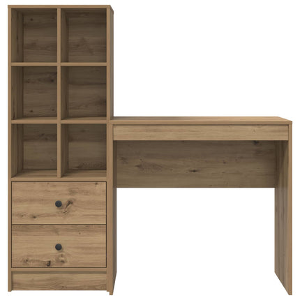 Bord Artisan Egetræ 125,5 x 40 x 127 cm 2 stk.