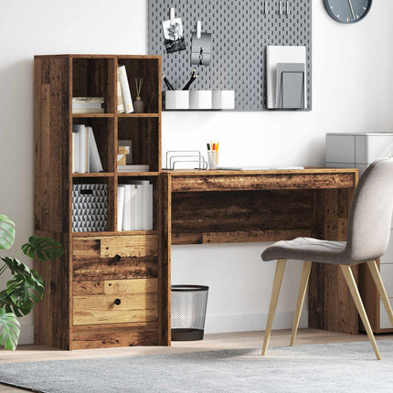 Bord Gammelt træ 145,5 x 40 x 127 cm 2 stk.