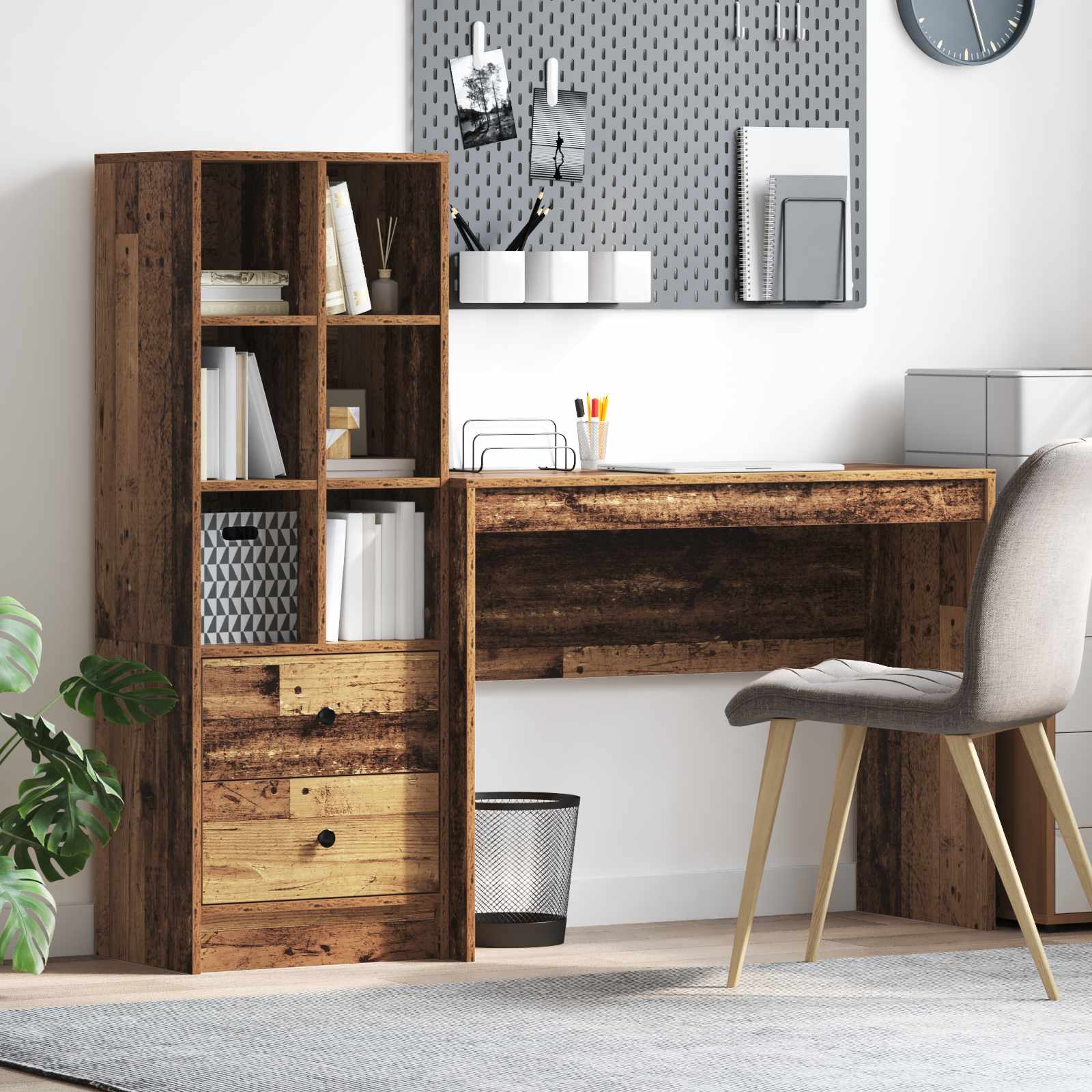 Bord Gammelt tr 145,5 x 40 x 127 cm 2 stk.