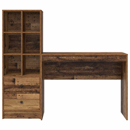 Bord Gammelt træ 145,5 x 40 x 127 cm 2 stk.