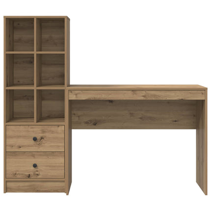 Bord Artisan Egetræ 145,5 x 40 x 127 cm 2 stk.
