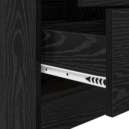 Bord Sort eg 105,5 x 50 x 127 cm 2 stk.
