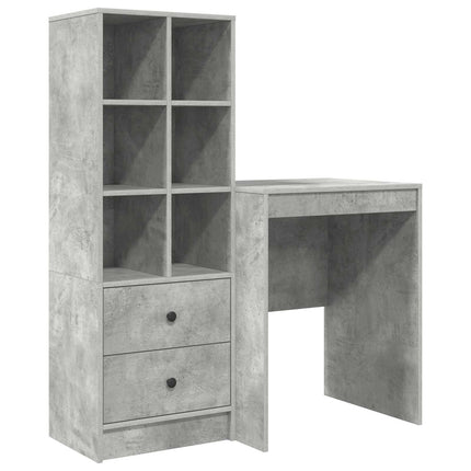 Bord Beton Grå 105,5 x 50 x 127 cm 2 stk.