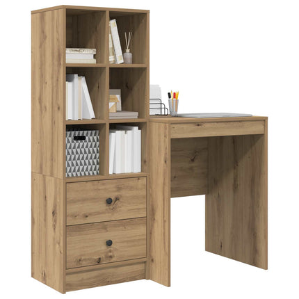 Bord Artisan Egetræ 105,5 x 50 x 127 cm 2 stk.