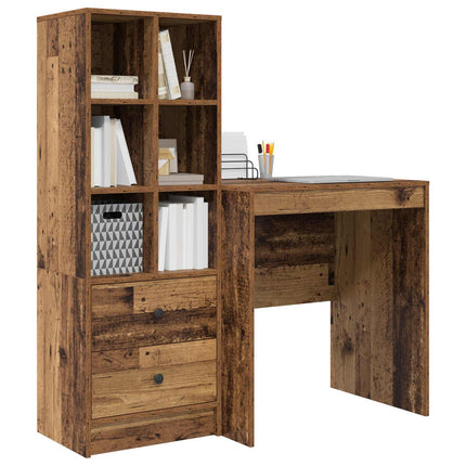 Bord Gammelt træ 115,5 x 50 x 127 cm 2 stk.