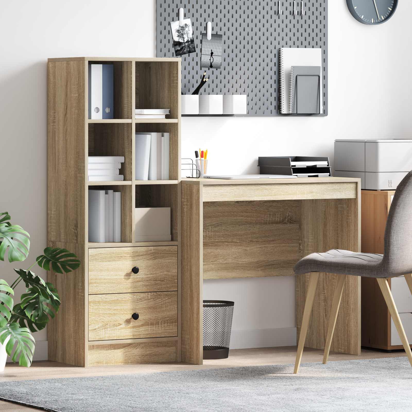 Bord Sonoma eg 125,5 x 50 x 127 cm 2 stk.