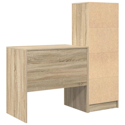 Bord Sonoma eg 125,5 x 50 x 127 cm 2 stk.