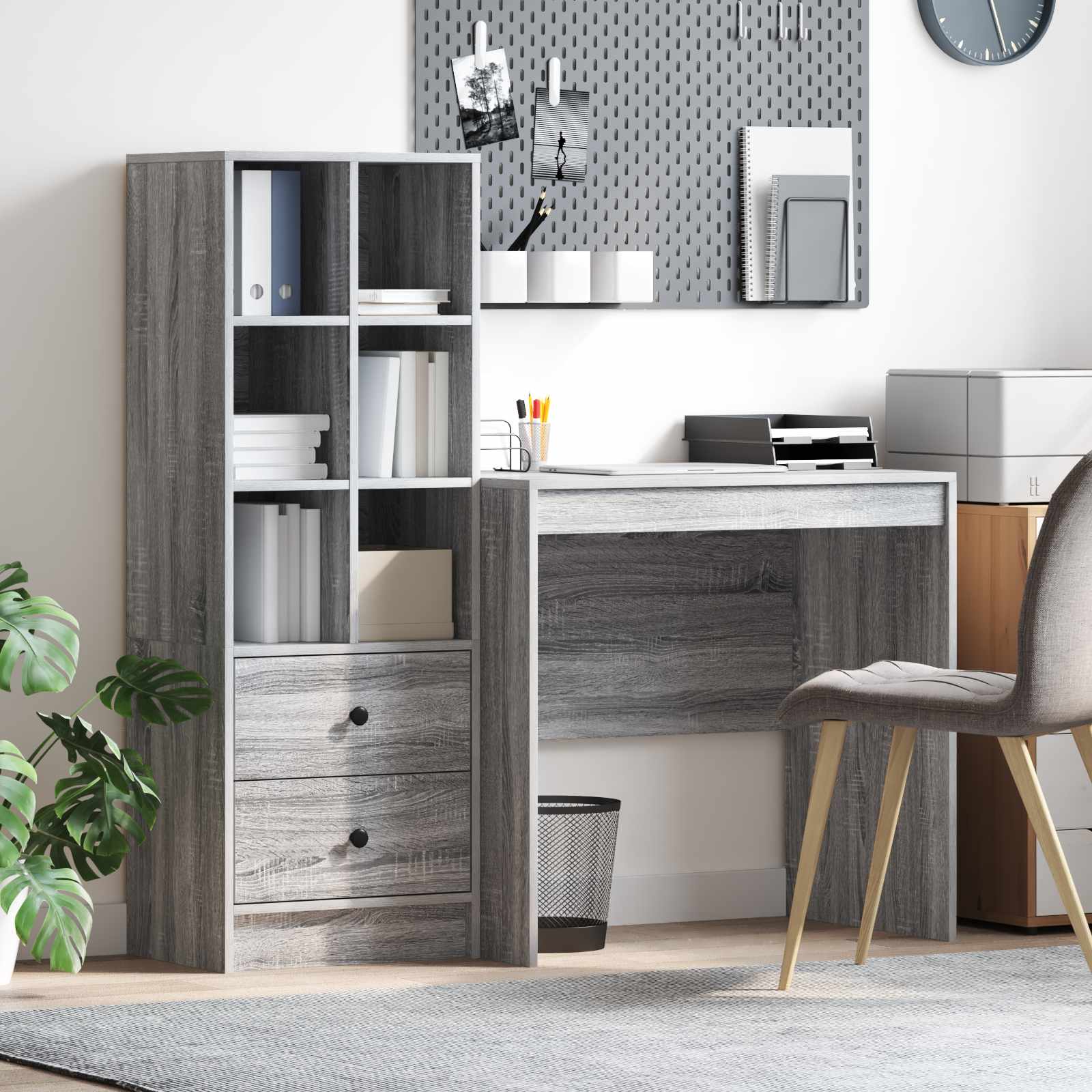 Bord Gr Sonoma 125,5 x 50 x 127 cm 2 stk.