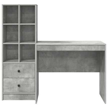 Bord Beton Grå 135,5 x 50 x 127 cm 2 stk.