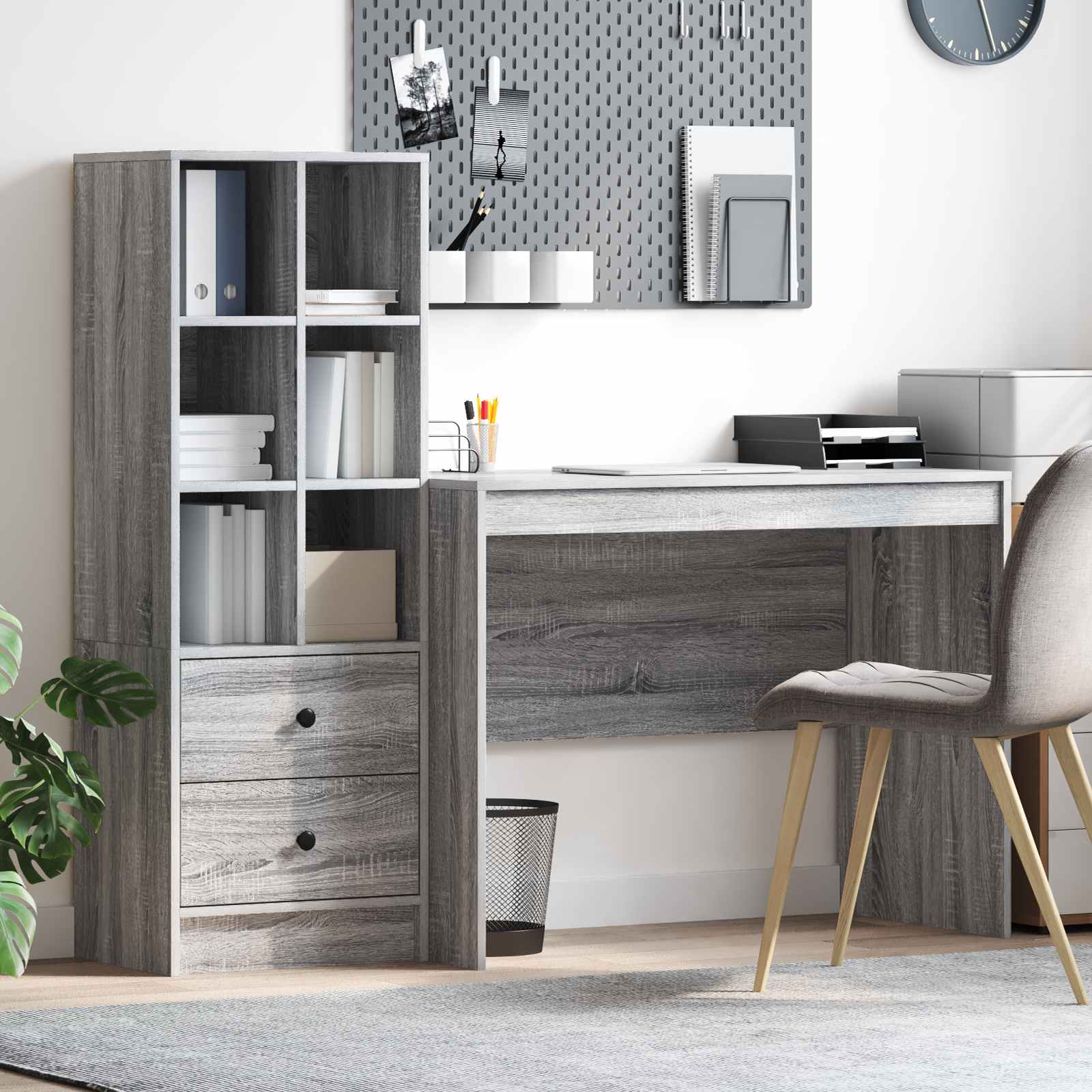 Bord Gr Sonoma 145.5 x 50 x 127 cm 2 stk.