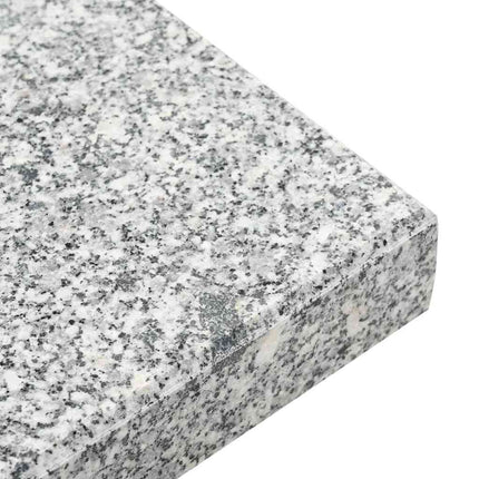 Parasolfod 30kg Grå Granit Firkantet