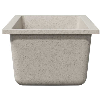 Køkkenvask Beige 21 x 44 x 14 cm Granit