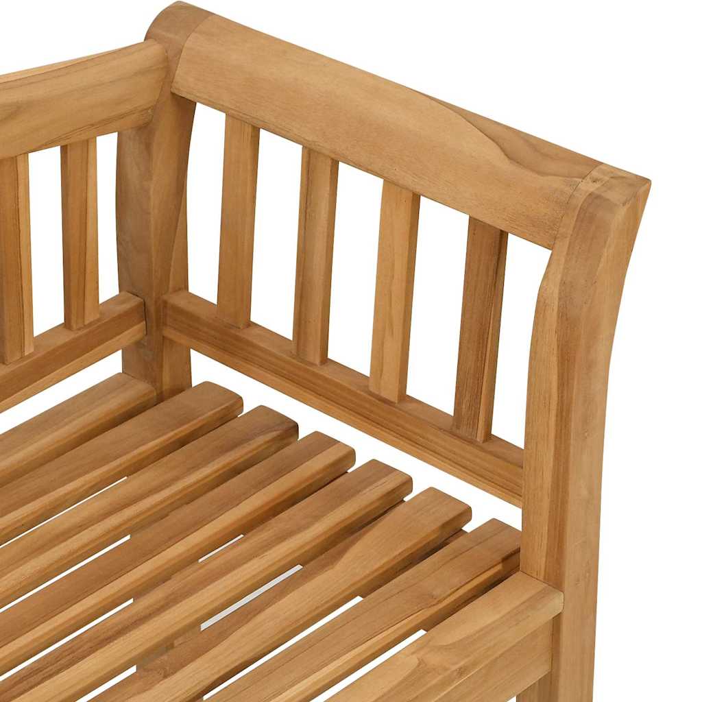 bænk Brun 120 x 53,5 x 85 cm Massivt teaktræ