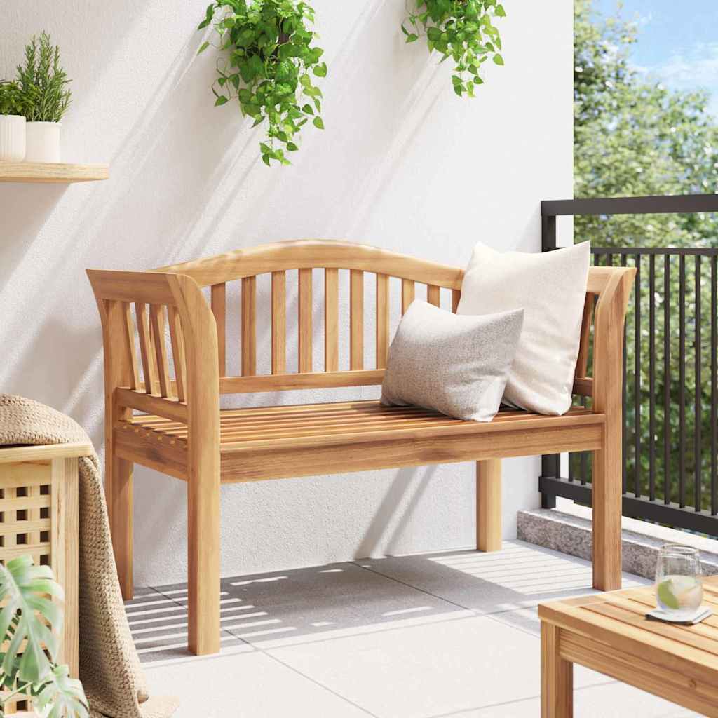 bænk Brun 120 x 53,5 x 85 cm Massivt teaktræ