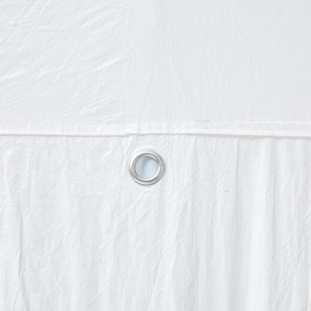 Party Tent Hvid 400 x 400 x 266 cm Polyester og Stål