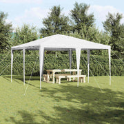 Party Tent Hvid 400 x 400 x 266 cm Polyester og Stål