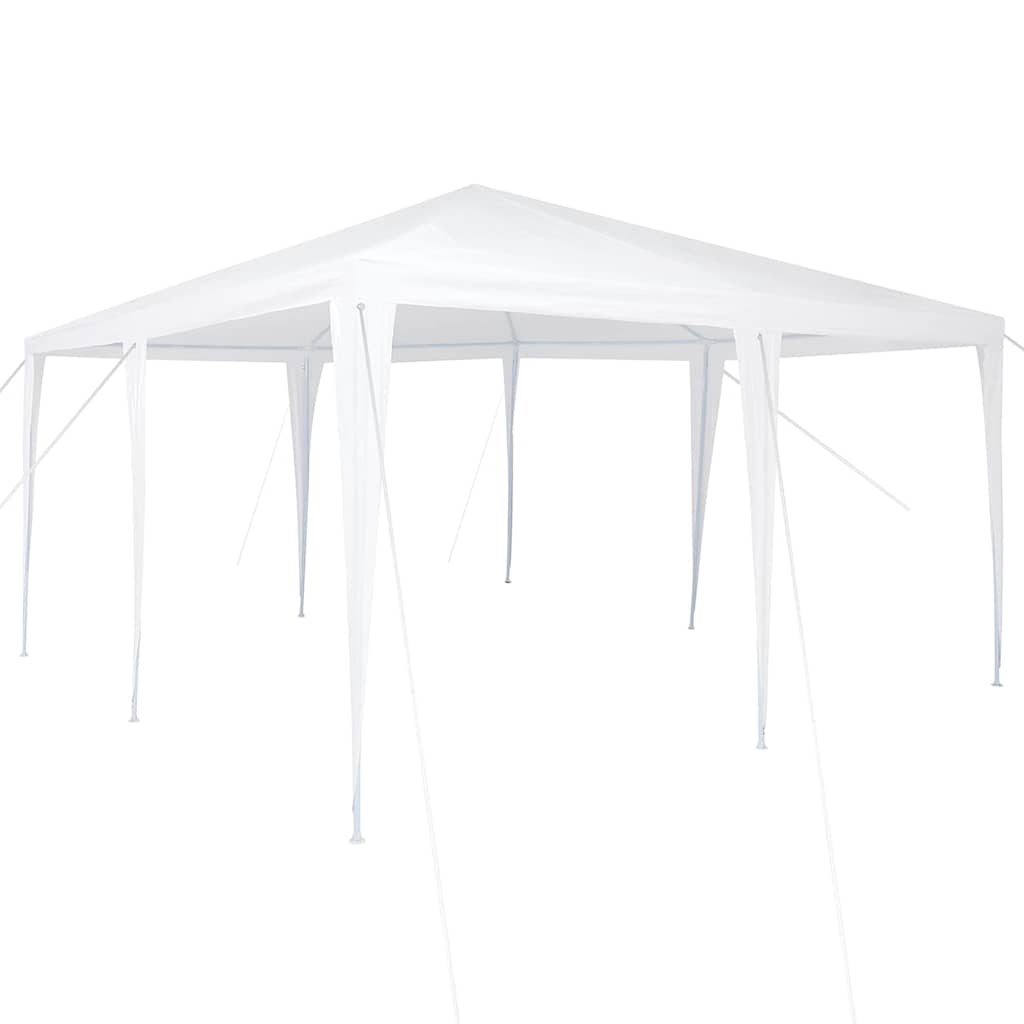 Party Tent Hvid 400 x 400 x 266 cm Polyester og Stål