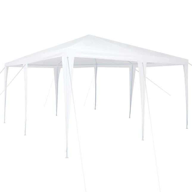 Party Tent Hvid 400 x 400 x 266 cm Polyethylen og stål