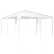 Party Tent Hvid 400 x 400 x 266 cm Polyethylen og stål