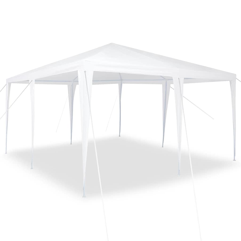 Party Tent Hvid 400 x 400 x 266 cm Polyester og Stål