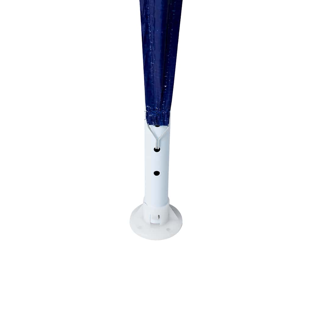 Party Tent Blå og Hvid 400 x 400 x 266 cm Polyester og Stål