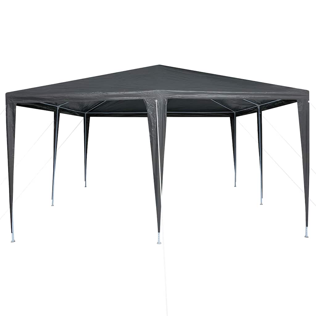 Party Tent Anthracit og hvid 400 x 400 x 266 cm