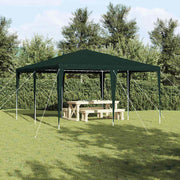 Party Tent Grøn og Hvid 400 x 400 x 266 cm Polyester og Stål