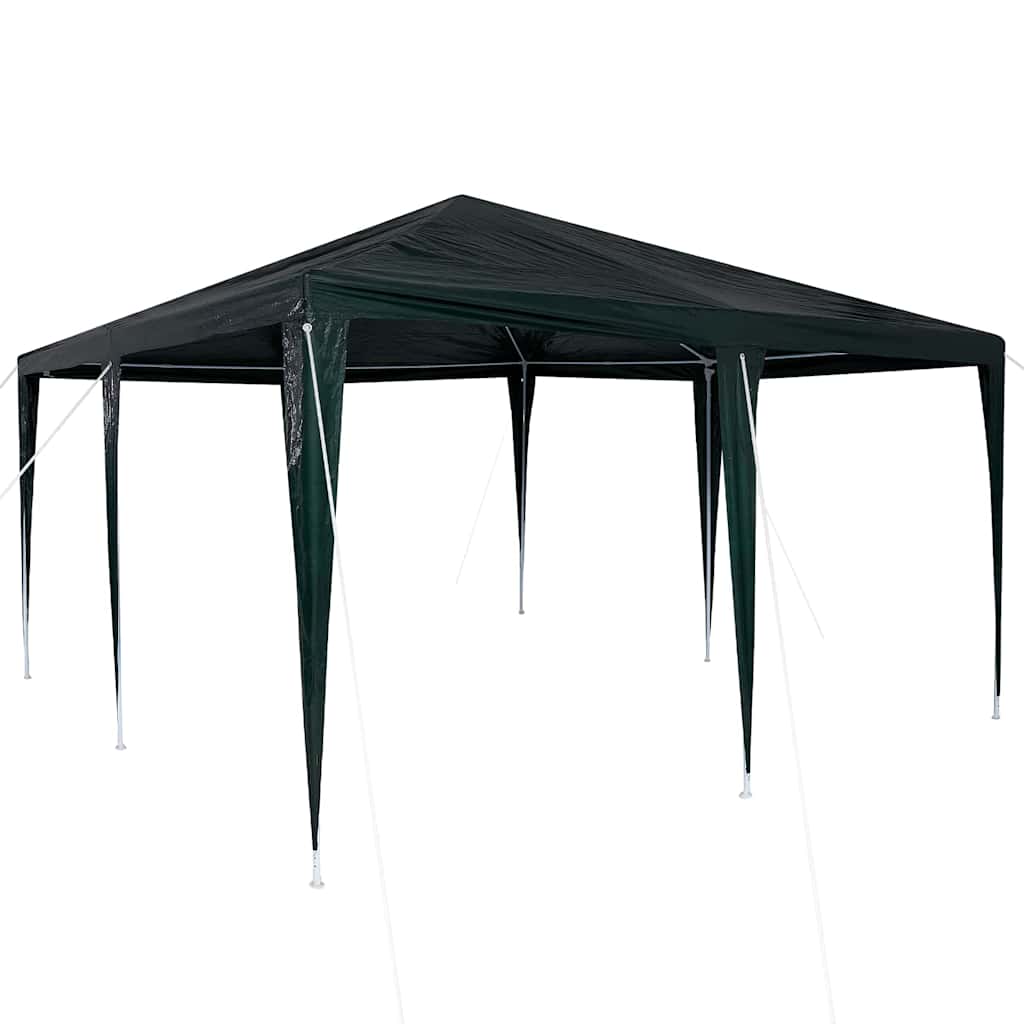 Party Tent Grøn og Hvid 400 x 400 x 266 cm Polyester og Stål