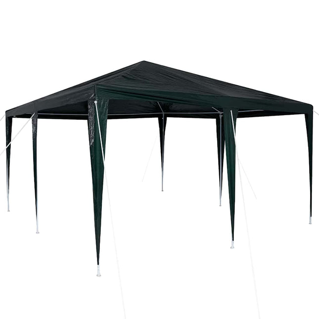 Party Tent Grøn 400 x 400 x 266 cm Polyethylen og stål