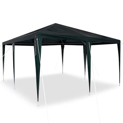 Party Tent Grøn 400 x 400 x 266 cm Polyethylen og stål
