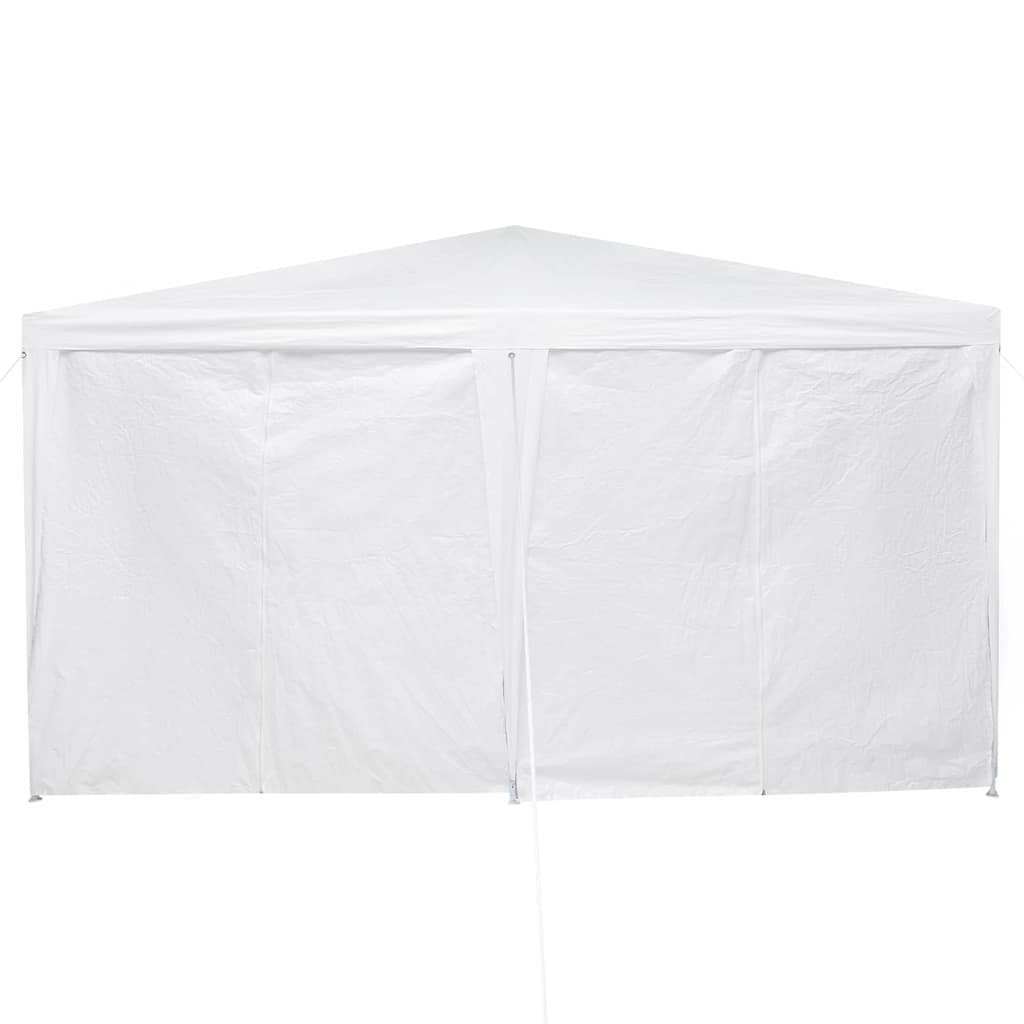 Party Tent Hvid 400 x 400 x 266 cm Polyester og Stål