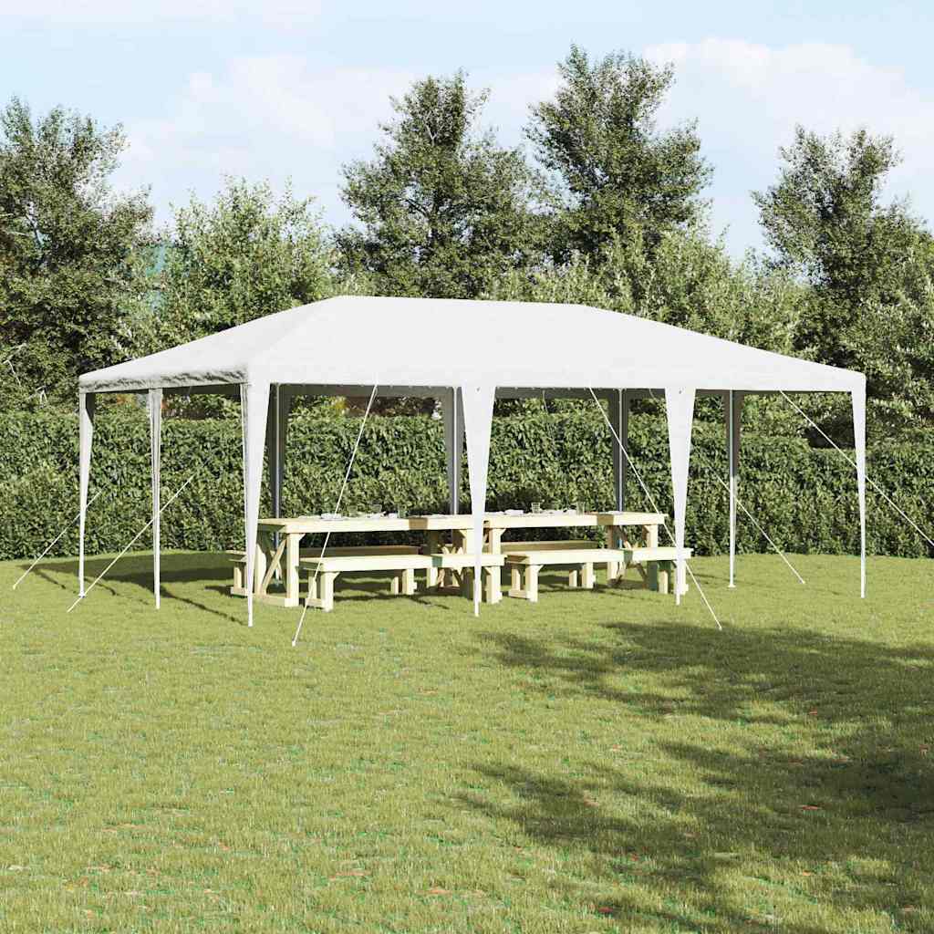 Party Tent Hvid 600 x 400 x 266 cm Polyester og Stål