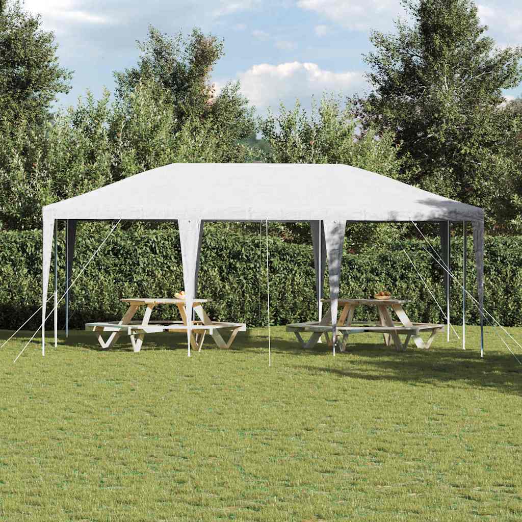 Party Tent Hvid 600 x 400 x 266 cm Polyester og Stål