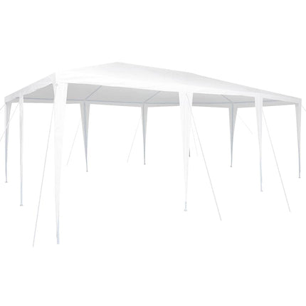 Party Tent Hvid 600 x 400 x 266 cm Polyethylen og stål